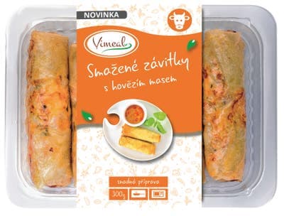 Vimeal Smažené závitky s hovězím masem, 5ks