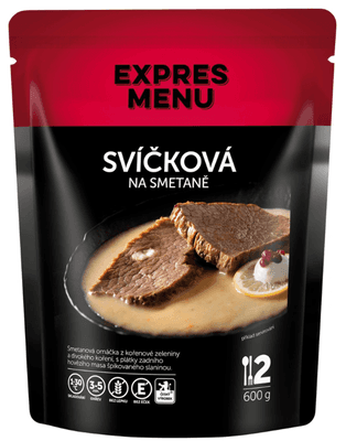 EXPRES MENU Svíčková na smetaně, 2 porce