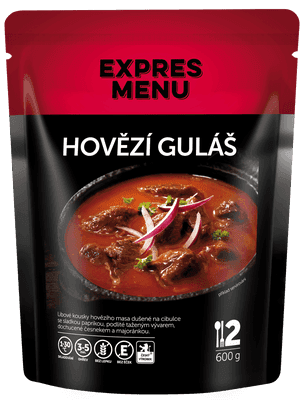 EXPRES MENU Hovězí guláš, 2 porce