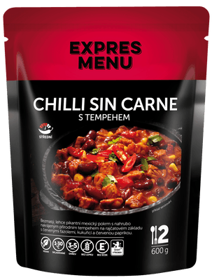 EXPRES MENU Chilli sin carne, 2 porce 600.0 g