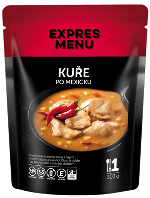 EXPRES MENU Kuře po mexicku, 1 porce