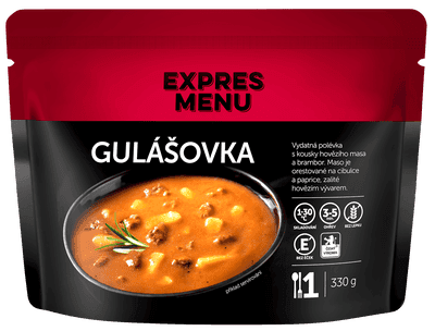 EXPRES MENU Gulášová polévka, 1 porce
