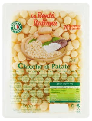 la bontä italiana Bramborové mini gnocchi