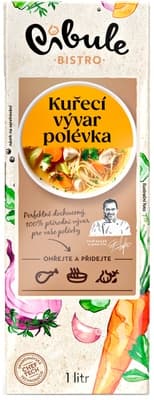 Cibule Bistro Kuřecí vývar polévka