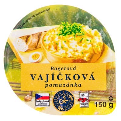 Gurmán Klub Pomazánka bagetová vajíčková