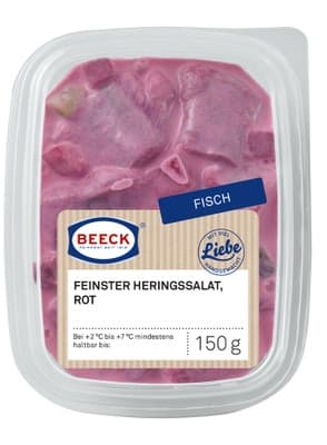 Deutshe See Sleďový salát červený 150.0 g