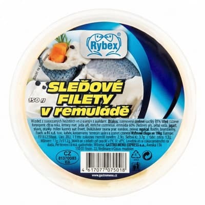 Rybex Sleďové filety v remuládě