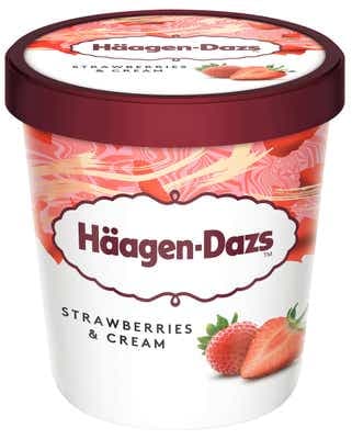 Häagen-Dazs Strawberries & Cream