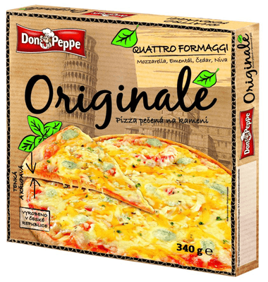 Don Peppe Originale Pizza Quattro Formaggi 340.0 g