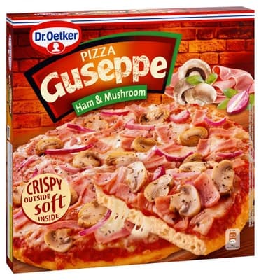 Dr. Oetker Pizza Guseppe Ham & Mushroom 425.0 g