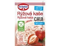 Dr. Oetker Rýžová kaše chia jahody bez lepku 50 g