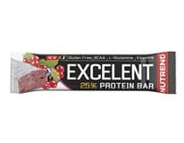 NUTREND Excelent Protein Bar rybíz brusinky 25 % 18 x 85 g