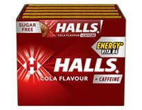 HALLS Cola + kofein 20 x 32 g