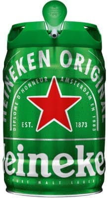 Heineken Světlý ležák, soudek
