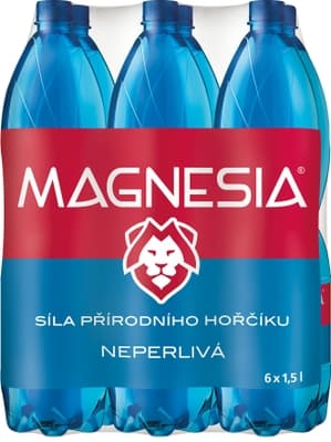 Magnesia Přírodní neperlivá multipack, 6x1,5l