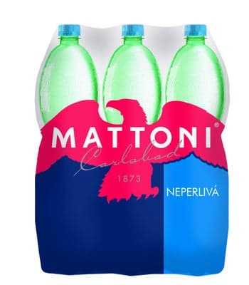 Mattoni Neperlivá přírodní minerální voda 6x1,5l