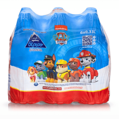 Nera Kritis Paw Patrol, minerální voda neperlivá 6x 330 ml 1.98 l