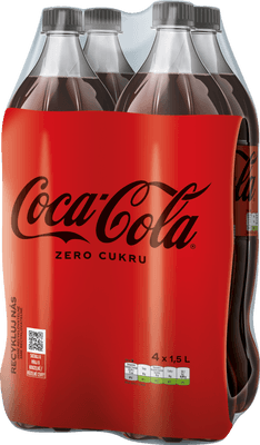 Coca-Cola Zero 4x1,5l