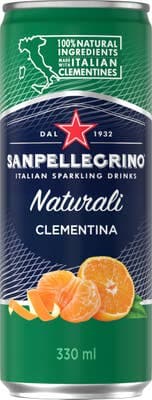 San Pellegrino Clementina mandarinka, plech