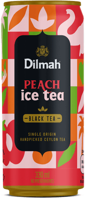 Dilmah Černý Čaj Broskev plech