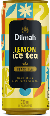 Dilmah Černý Čaj Citrón 0,33l plech