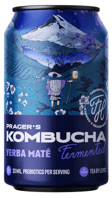 PRAGER'S Kombucha Yerba Maté