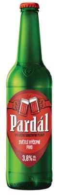 Pardál 10, světlé výčepní, sklo