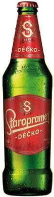 Staropramen Déčko, světlý výčepní, sklo