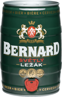 Bernard Světlý ležák pivo