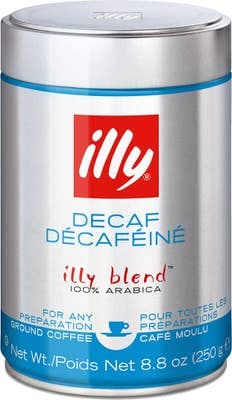 illy Espresso káva mletá bez kofeinu