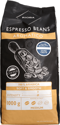 Rioba Platinum 100% Arabica zrnková káva