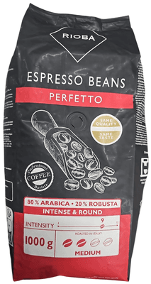 Rioba Gold 80% Arabica zrnková káva