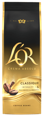 L'OR Absolut Crema, zrnková káva