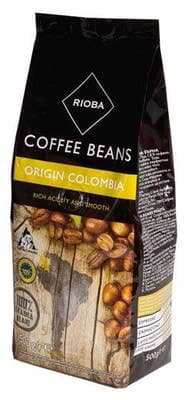Rioba Columbia 100% Arabica zrnková káva 500 g
