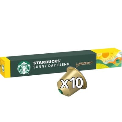 Starbucks® Sunny Day Blend by NESPRESSO®, Blonde Roast kávové kapsle, 10 kapslí v balení