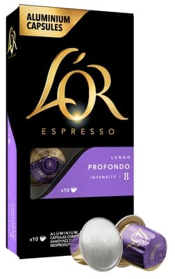 L'OR Espresso Lungo Profondo 8 (kapsle pro Nespresso®* Original kávovary)