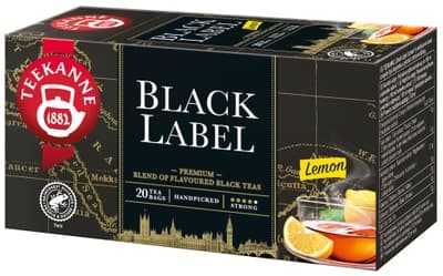 Teekanne Black Label Lemon 20.0 ks