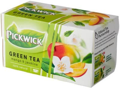 Pickwick Zelený čaj Mango a Jasmín 20.0 ks