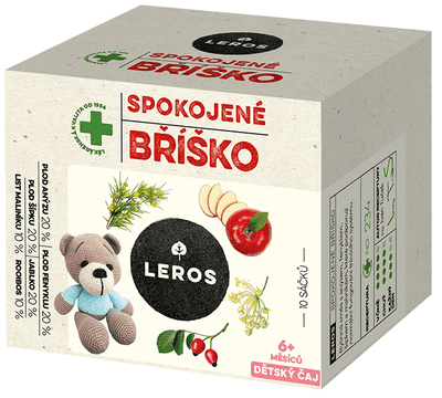 Leros Baby Dětský čaj Spokojené bříško 10.0 ks