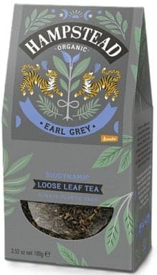Hampstead Tea BIO černý sypaný čaj s bergamotem Earl Grey