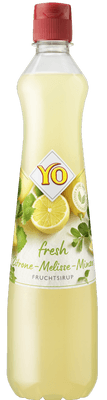 YO Sirup Fresh Citron, meduňka, máta
