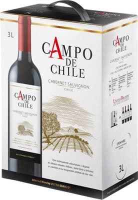 Campo de Chile Cabernet Sauvignon BiB suché červené 3.0 l