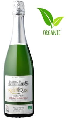Château Rioublanc  BIO Crémant de Bordeaux Blanc Brut Nature 750.0 ml