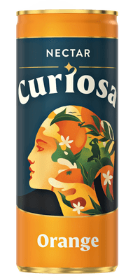 Curiosa 50% pomeranč plech