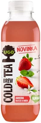 UGO Cold Brew Tea  Jahoda, bucco, máta 500.0 ml