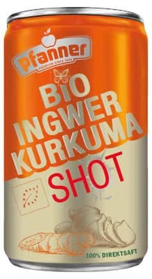 Pfanner BIO Ingwer Curcuma shot