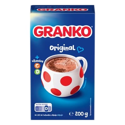 Granko Original instantní kakaový nápoj s vitamíny C a D