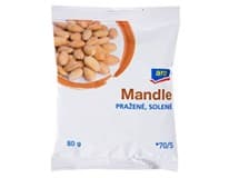aro Mandle blanšírované pražené solené 12 x 80 g