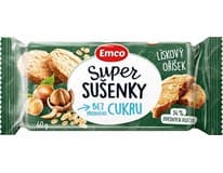 Emco Super sušenky lískový oříšek 24 x 60 g