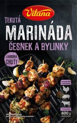 Vitana Tekutá marináda Česnek a bylinky